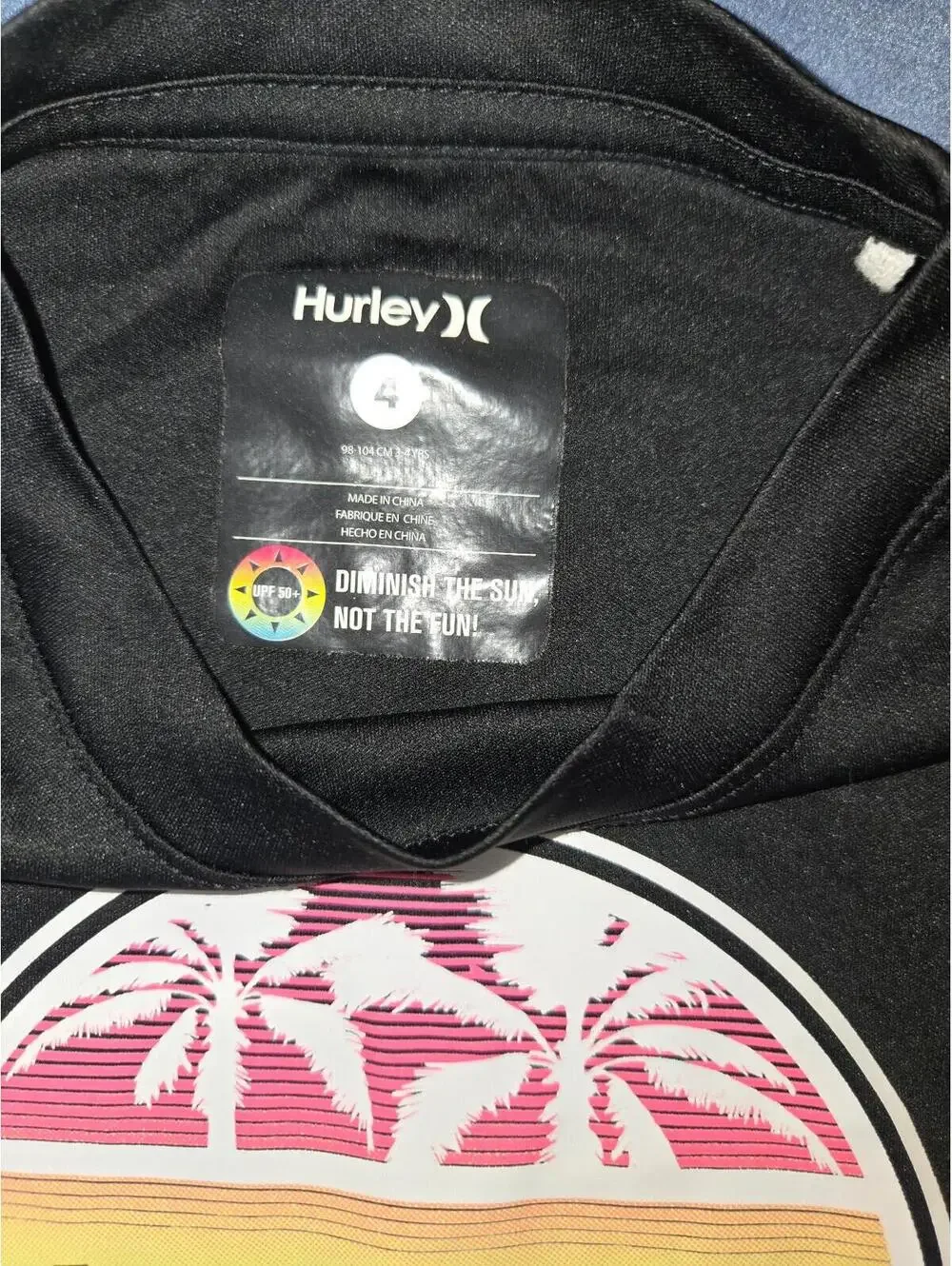 Hurley rash guard